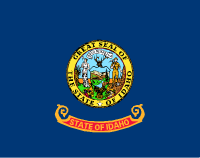 Idaho flag - driving report