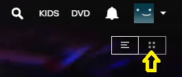 How to sort movie suggestions on Netflix by date - search bar
